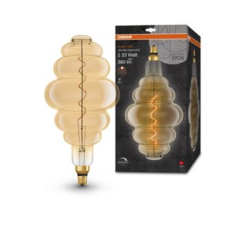 OSRAM Vintage 1906 Nest 33 Spiral DIM 4,8W=33W Gold E27